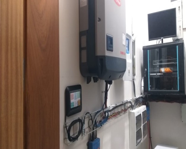 Instalação de Sistema solar AC/DC